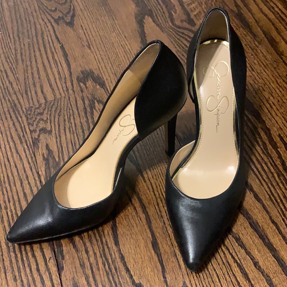 Jessica Simpson Black Heels